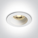 Witte inbouw spot, Dark Light, 10W GU10, Chill Out Range