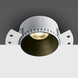 Witte inbouw spot, Rand loos GU10, 10W
