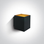 BLACK G9 30W WALL LIGHT