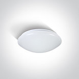 Witte plafonniere, 14W, Warm Wit