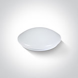 Witte plafonniere, 14W, Warm Wit