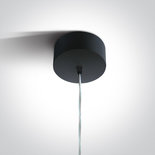 BLACK PENDANT GU10 10W DARK LIGHT