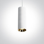 Witte cilinder pendel middel , 10W GU10