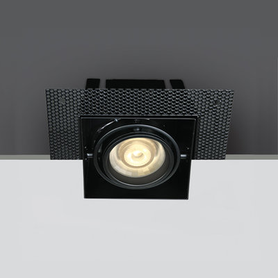 Trimless spot - GU10 - Enkel - Zwart