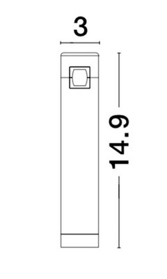 Magnetic Cilinder - Messing
