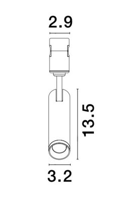 Magnetic Tag - Zwart