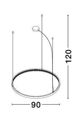 Magnetic Ring 90cm + Spots