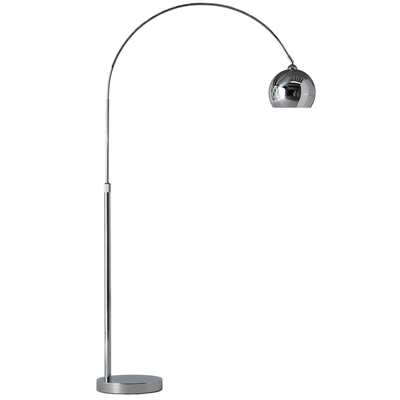 Frandsen Lounge Mini Vloerlamp Chrome
