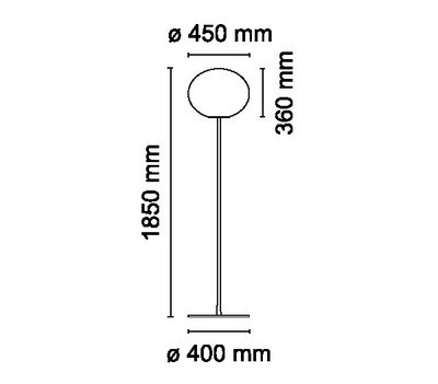 Flos Glo-Ball Floor