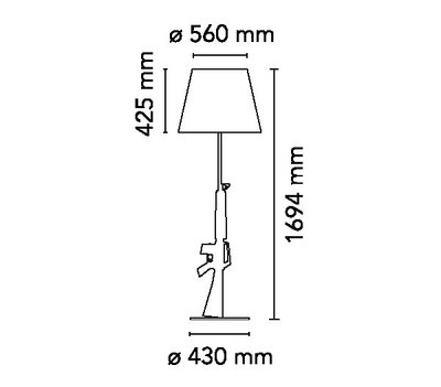 Flos Lounge Gun