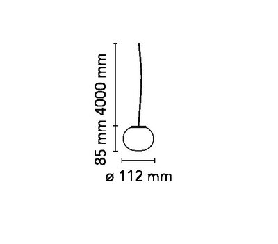 Flos Mini Glo-Ball Suspension