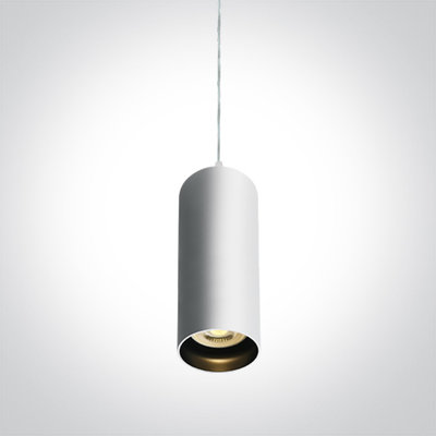 Hanglamp opbouw rond - GU10 - Wit