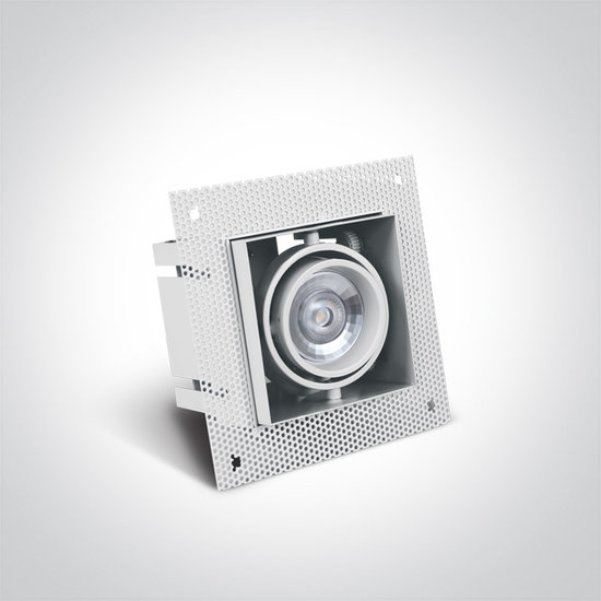 WHITE MR16 GU10 TRIMLESS BOX
