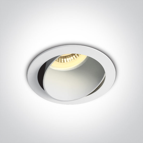 Inbouwspot rond - GU10 - Zwart/brons