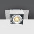 Witte inbouw spot, GU10, rand loos